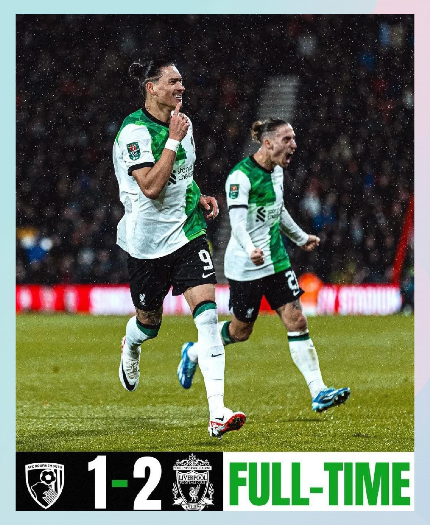 利物浦客场2-0战胜伯恩茅斯,继续领先位置的简单介绍 利物浦客场2-0战胜伯恩茅斯,继续领先位置的简单介绍